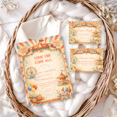 Storybook Circus Baby Shower Serviette