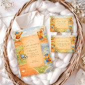 Storybook Sports Teddy Bears Baby Shower Serviette