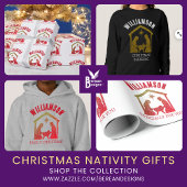 Eigene Christliche Glitzer Weihnachten Weihnachten T-Shirt