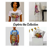 Floral Fantasy  Serviette