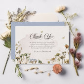 Sommer getrocknete Wildblumen-Hochzeit Save The Date