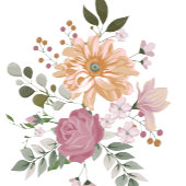 Sommerliche Blume auf der Schwarzen Hochzeit Whiskyglas