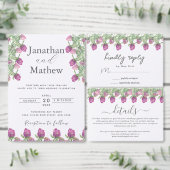 Sommerduschelblumenhochzeit Fächer (Personalisiere diese Kollektion eines unabhängigen Creators.)