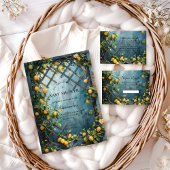 Summer Lemon Blossom Baby Shower Einladung