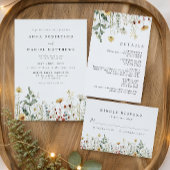 Wildflower Wedding RSVP Card