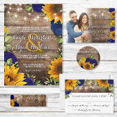 1. Geburtstag Taufe Sonnenblumen & Rose Einladung