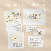 Sweet as Can Bee Bumblebee Babydusche Napkins Serviette