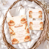 Sweet Italian Meatball Diapper Raffle Begleitkarte