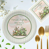 Caterpillar Baby Shower QR Code Antwort/Geschenker Einladung