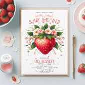 Berry Sweet Strawberry Party Rücksendeadresse Adressaufkleber