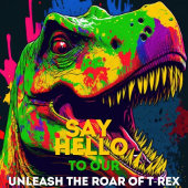 Roar-some Dinosaur Birthday Banner