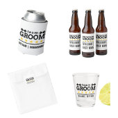 Team Groom | TRAUZEUGE | Bachelor | SCHWARZ-WEISS Button