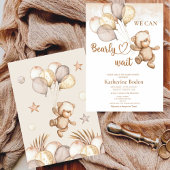 Teddy Bear Baby Bear Babydusche Windelwanne Windel Begleitkarte