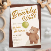 Teddy-Bär-Balloons-Baby-Party Serviette