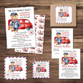 Wir können frühzeitig auf eine spezielle Babydusch All In One Einladung