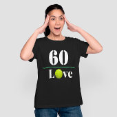 Tennis Flamingo 60. Geburtstagsparty Einladung