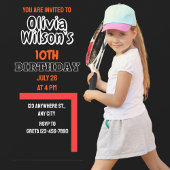 Tennis Birthday Party Guest of Honour T-Shirt