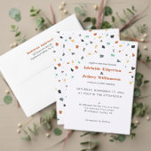 Terrazzo Tile Confetti Modern Style Earth Tones Pappteller (Personalisieren Sie die Kollektion dieses unabhängigen Creators. Test)