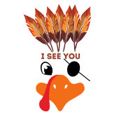 Ich sehe dich pappteller