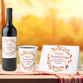 Erntedank von kundenspezifischen Unternehmen Schön Karte