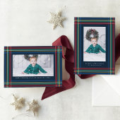 Klassische Weihnachten karierter farbenfroher Urla Geschenkpapier Set