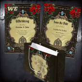 Der Rahmen ist opulent gestaltet Einladung