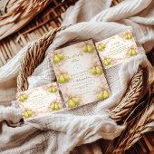 The Perfect Pair Pear Bridal Shower Einladung