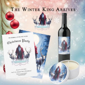 Der Winterkönig kommt.  Schnapsglas