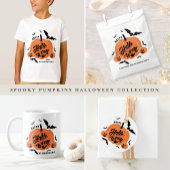 Festliches Spooky Pumpkins Halloween-Party Serviette
