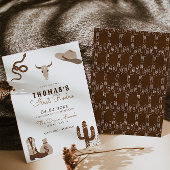 Erste Rodeo Cowboy Geburtstagsparty Serviette