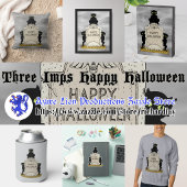 Drei Kobolde Frohes Halloween Notizblock