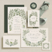 Sage Garden Save the Date Hochzeitsankündigung
