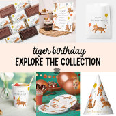Tiger Birthday Serviette