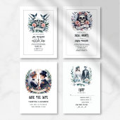 Solid Black Einladungsbanderole