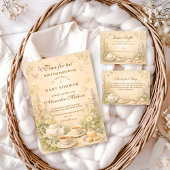 Time for Tea Garden Diapper Raffle Begleitkarte