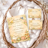 Time for Tea With the Mom-to-Be Baby Shower Serviette