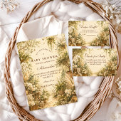 Zeitloses Botanisches Boho-Baby-Shower Serviette