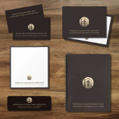 Benutzerdefinierter Business-Editor mit Logo Notizblock