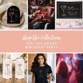 Tini Bit Ältere Personalisierte Geburtstagsparty Serviette