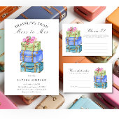 Traveling from Miss to Mrs Bridal Shower Geschenkanhänger