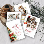 Weihnachtsbaum-Party Pappteller