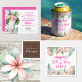 Aloha Luau ukulele 60. Geburtstag Einladung