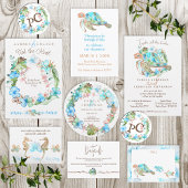 Tropical Blue, White Wedding Candy Bar Wrapper