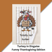 I’m a Cow Turkey | Funny Thanksgiving Disguise Serviette