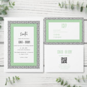 Türkishochzeit Begleitkarte (Personalisiere diese Kollektion eines unabhängigen Creators.)