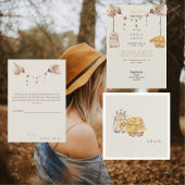 Twins Boho Baby Dusche Willkommen Pappteller