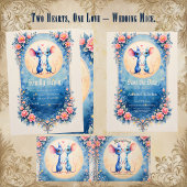 Two Hearts, One Love – Wedding Mice. Gästebuch