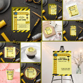 Bauturmkrane Kinderdusche Begleitkarte