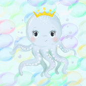 Unter dem Meeresprinzen Octopus Babydusche Geschenkschachtel