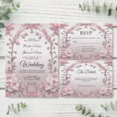 Einzigartiger rosa Untersetzer (Personalisiere diese Kollektion eines unabhängigen Creators.)